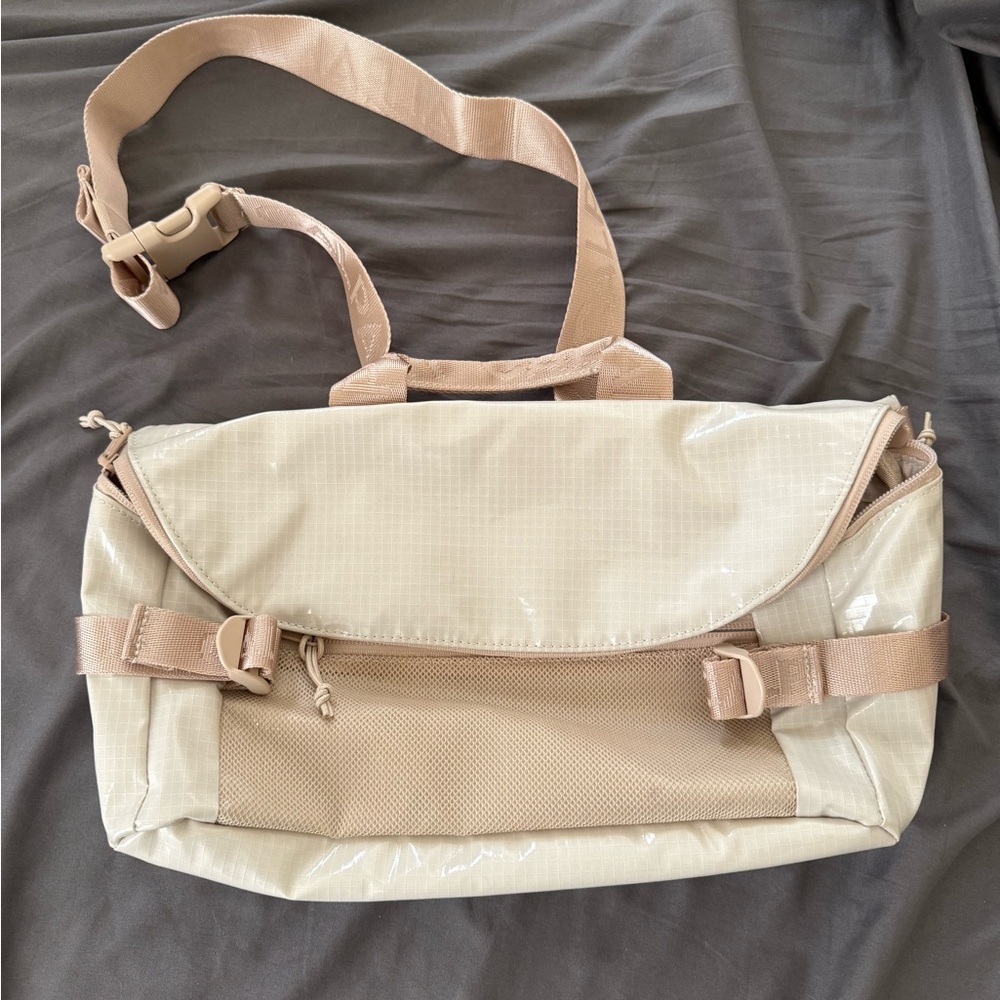 CALPAK Terra Sling Bag in White Sands